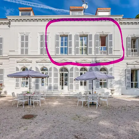 3p Dans Maison Bourgeoise - 6 Personnes - Vue - Parking Apartmán Cannes